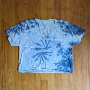 🍂 Cropped tie-dye shirt